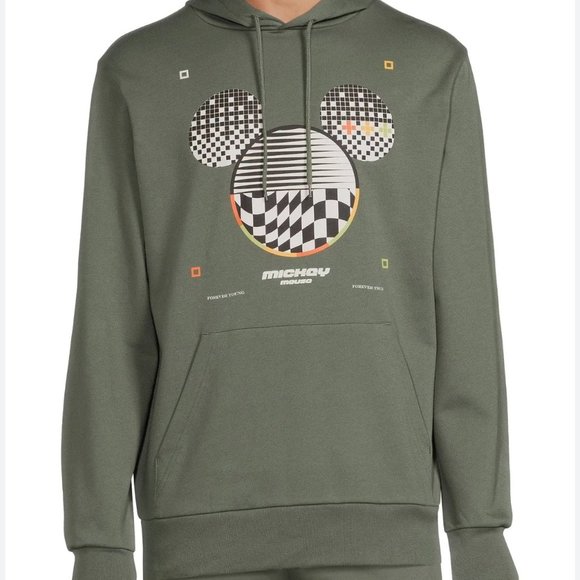 Disney Other - Disney Mickey Mouse Forverer Young Forever True pullover fleece men's sweater XL